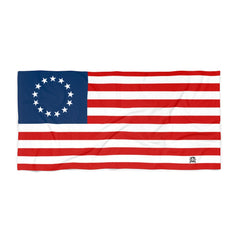 Betsy Ross Flag Luxury Beach / Pool Towel Home Decor LARGE (30 X 60) 