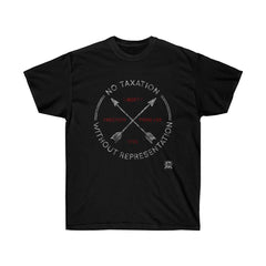 No Taxation Without Representation T-Shirt T-Shirt Black L 