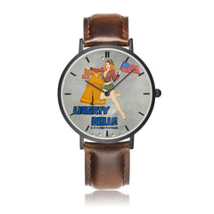 Liberty Belle - Retro WWII B-17 Bomber Pinup Nose Art Watch WOMENS - 33MM 