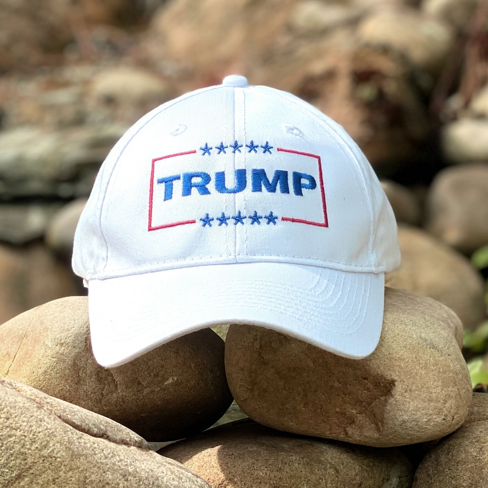 Classic Trump Baseball Hat (Multiple Colors) Hats White 