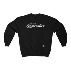 Ice Cold Conservative Premium Sweatshirt Parody Sweatshirt Black S 