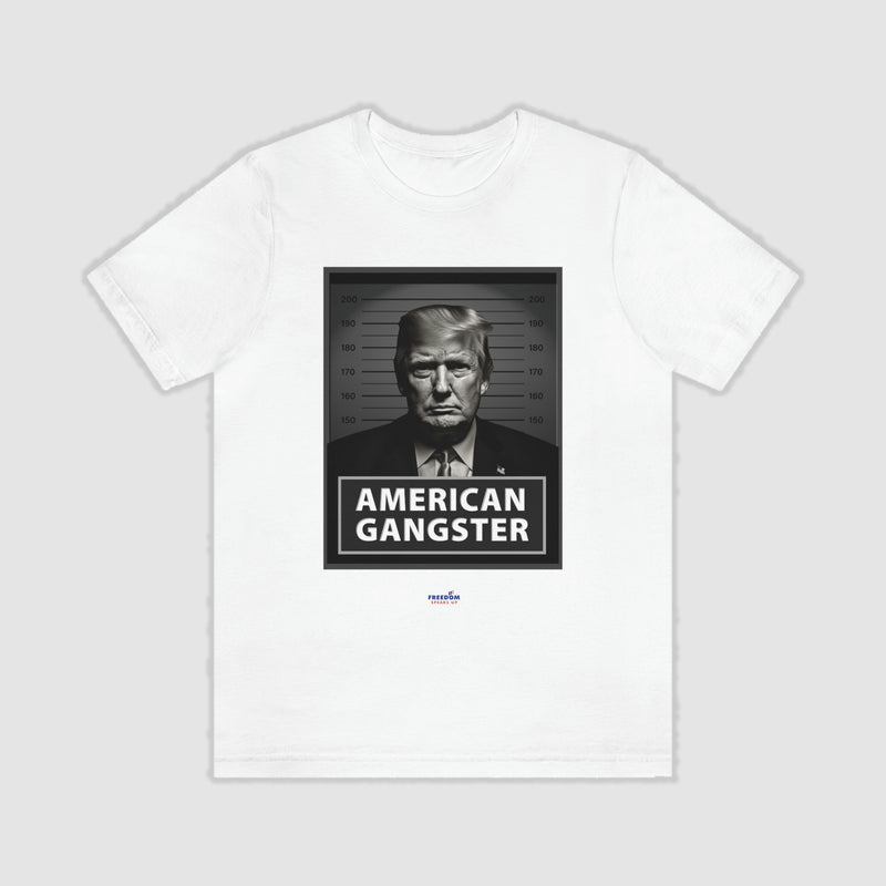 Trump Mugshot T-Shirt American Gangster