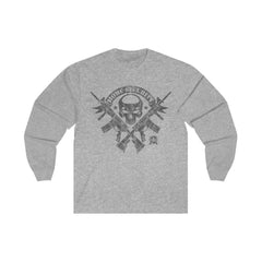 Home Security - 2nd Amendment Long Sleeve T-Shirt Long-sleeve Athletic Heather S 