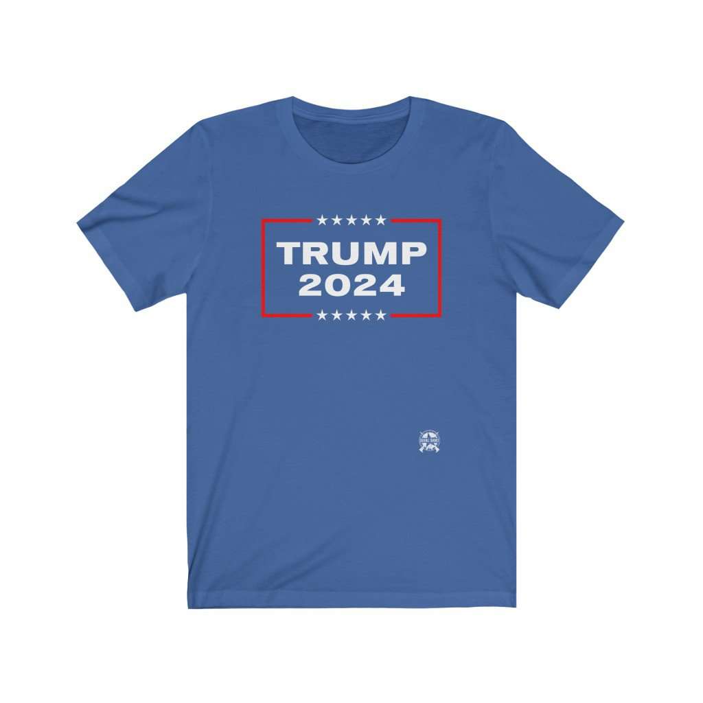Trump 2024 Premium Jersey T-Shirt T-Shirt True Royal XS 