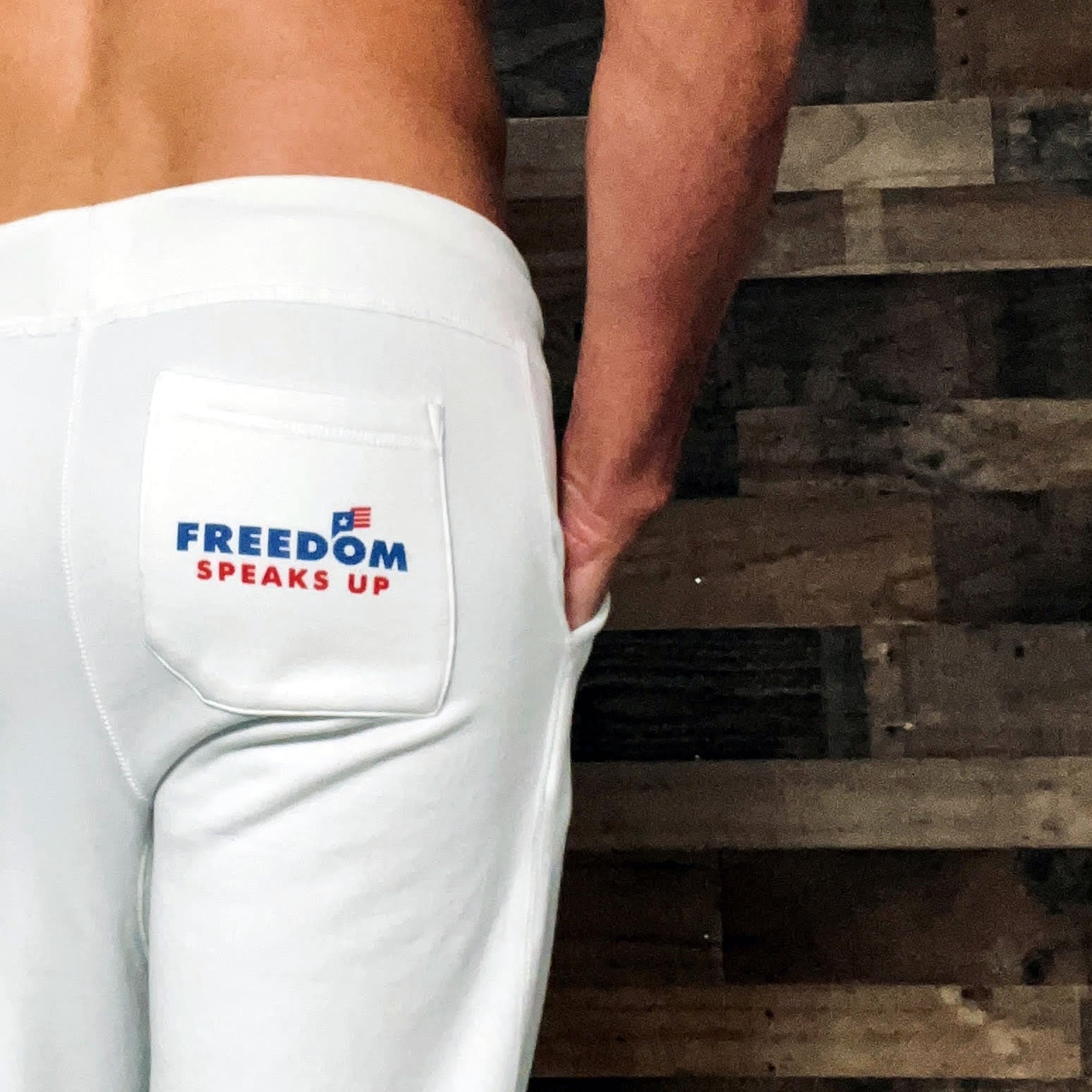 Freedom Speaks Up Luxury Fleece Sweats (unisex)