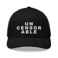 Uncensorable Hat Black 