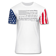 2nd Amendment Premium Stars & Stripes T-Shirt Adult Stars & Stripes T-Shirt | LAT Code Five™ 3976 S 